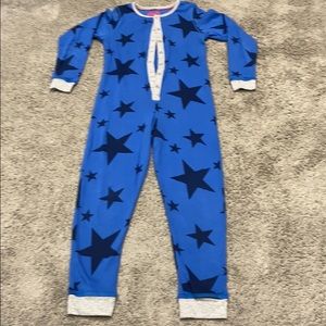 Boys Star Design 100% Cotton Onesie. Sz 7-8